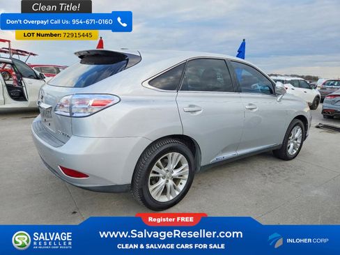Used 2011 Lexus RX 450h 2WD w/ Premium Pkg image 4
