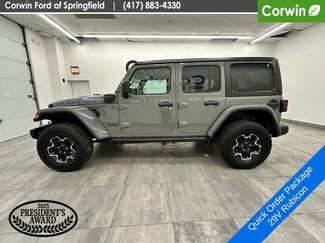 Used 2023 Jeep Wrangler Unlimited Rubicon 4xe w/ Steel Bumper Group AWD/4WD video 2