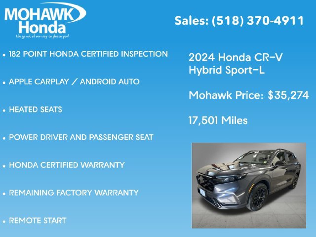 Certified 2024 Honda CR-V Sport-L image 16