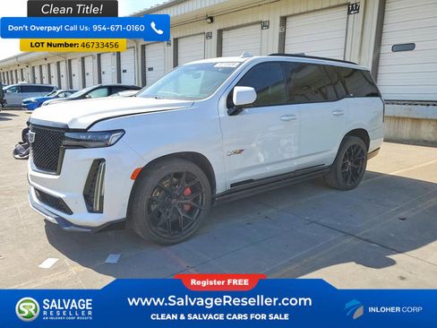 Used 2023 Cadillac Escalade V w/ LPO, ONYX Package image 1