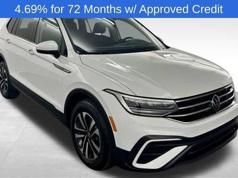 Used 2024 Volkswagen Tiguan S w/ MDO Package, Three-Row FWD image 1