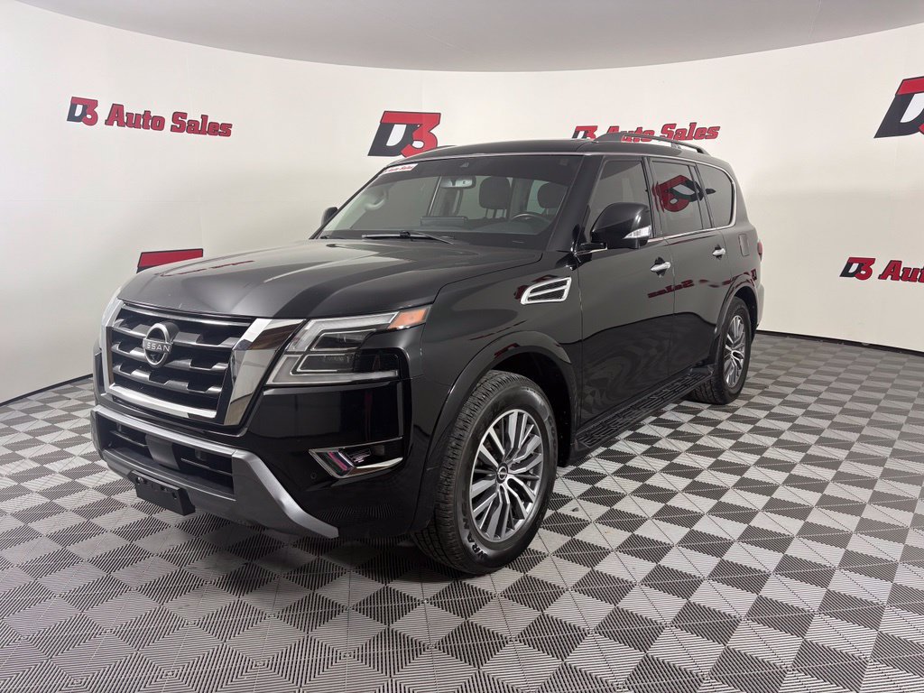 Used 2023 Nissan Armada SL w/ Captain's Chairs Package AWD/4WD 360° Tour
