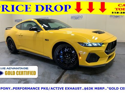 Certified 2024 Ford Mustang GT Premium w/ GT Performance Package image 1