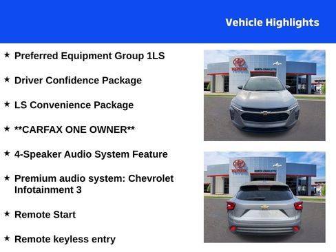 Used 2025 Chevrolet Trax LS w/ LS Convenience Package image 4