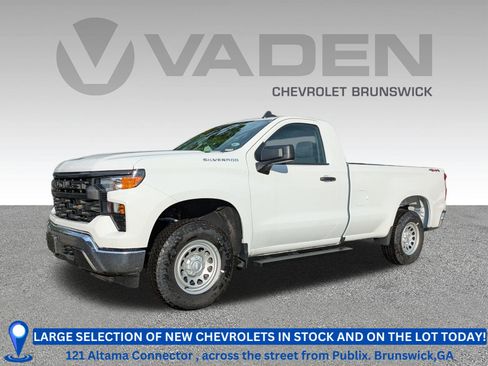 New 2025 Chevrolet Silverado 1500 W/T w/ WT Value Package AWD/4WD image 1