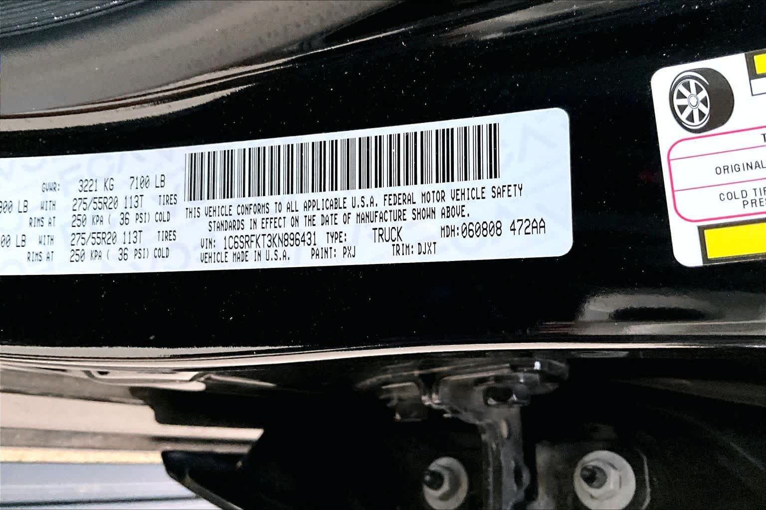 Used 2019 RAM 1500 Limited AWD/4WD image 37