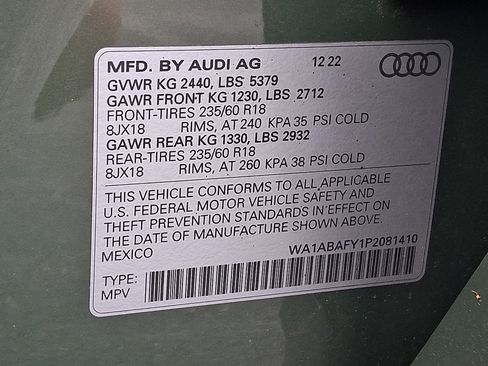 Used 2023 Audi Q5 2.0T Premium w/ Convenience Package AWD/4WD image 26