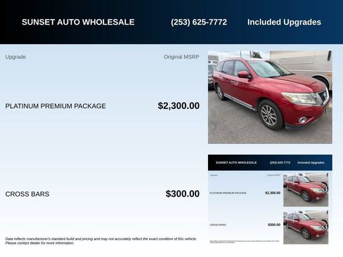 Used 2014 Nissan Pathfinder Platinum w/ Platinum Premium Package FWD image 19
