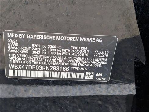 Used 2024 BMW X3 sDrive30i w/ Convenience Package w/ZPA image 26