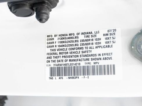 Certified 2020 Honda CR-V EX-L image 31