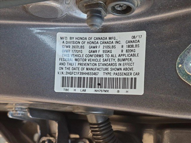 Used 2017 Honda Civic EX-T image 13