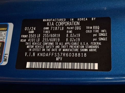 Used 2024 Kia EV9 Wind image 22