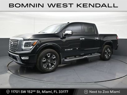 Used 2021 Nissan Titan Platinum Reserve w/ Moonroof Package