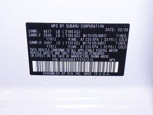 New 2026 Subaru Crosstrek 2.0i Premium AWD/4WD image 42