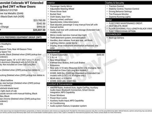 Used 2018 Chevrolet Colorado W/T image 5