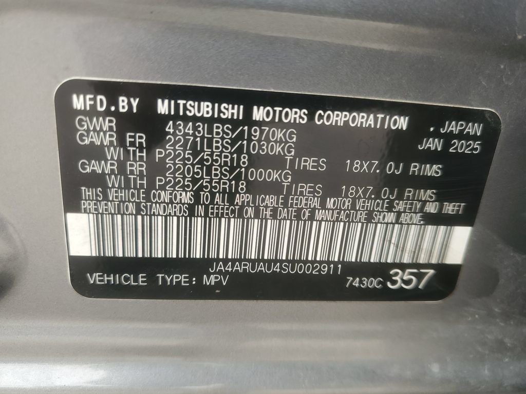 Used 2025 Mitsubishi Outlander Sport LE AWD/4WD image 31