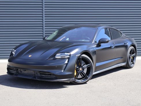 Certified 2020 Porsche Taycan Turbo S AWD/4WD image 1