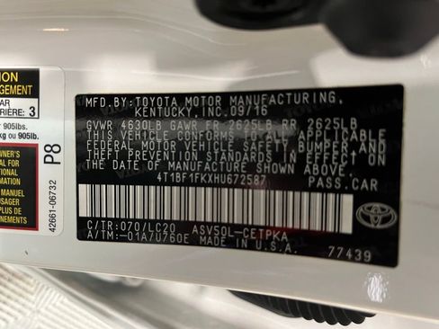 Used 2017 Toyota Camry XSE w/ Moonroof Package image 24