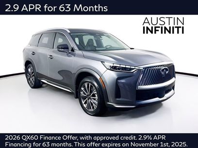 New 2026 INFINITI QX60 Luxe w/ Cargo Package
