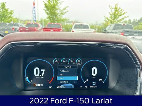 Used 2022 Ford F150 Lariat w/ Max Trailer Tow Package AWD/4WD image 17