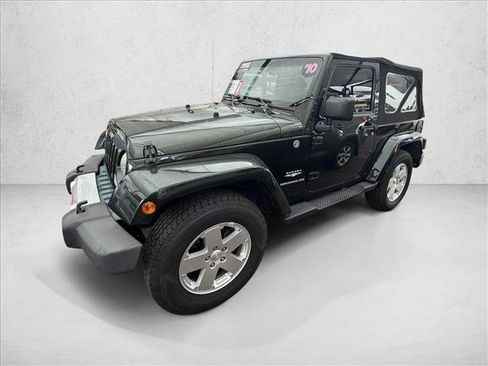 Used 2010 Jeep Wrangler Sahara w/ Dual Top Group AWD/4WD image 2