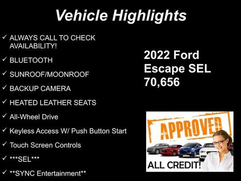 Used 2022 Ford Escape SEL AWD/4WD image 9