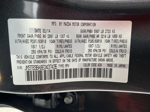 Used 2014 MAZDA CX-9 Sport image 13