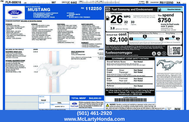 Used 2024 Ford Mustang Premium RWD image 23