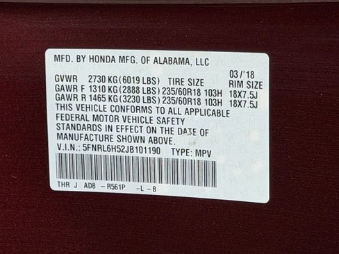 Used 2018 Honda Odyssey EX image 24