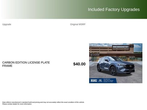Used 2023 MAZDA CX-5 Carbon Edition AWD/4WD image 9