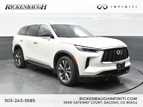 Used 2023 INFINITI QX60 Luxe w/ Cargo Package AWD/4WD image 1