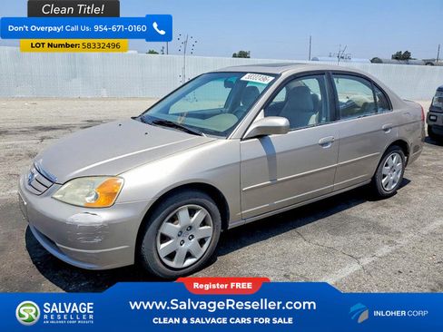 Used 2001 Honda Civic EX image 1