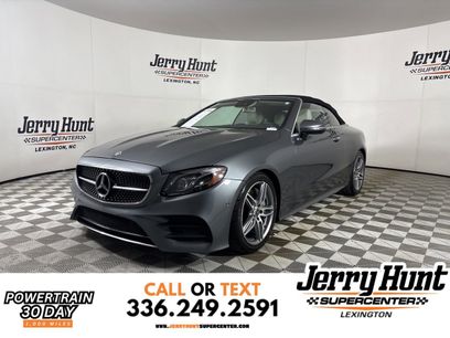 Used 2018 Mercedes-Benz E 400 Cabriolet