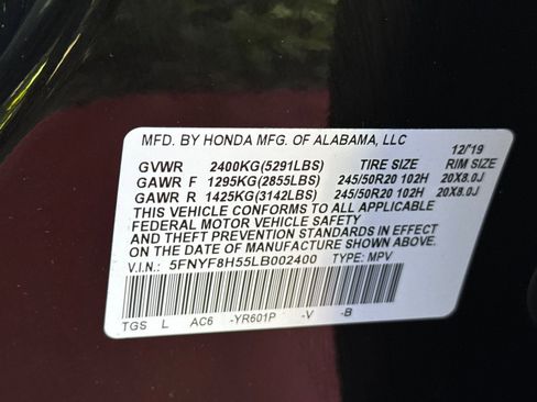 Used 2020 Honda Passport EX-L image 21