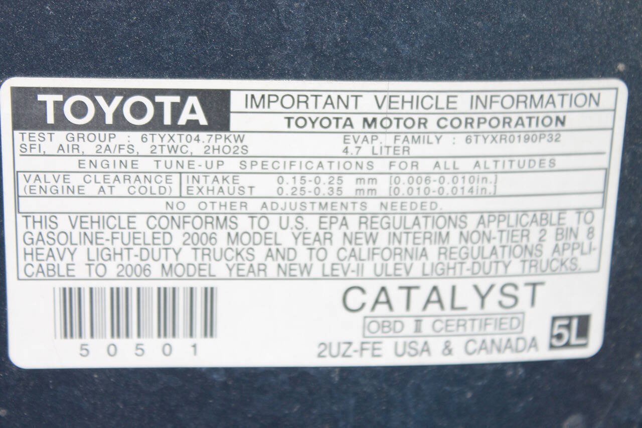 Used 2006 Toyota Tundra SR5 w/ All Weather Guard Pkg RWD image 18