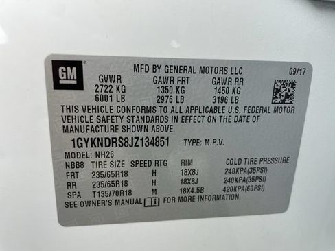 Used 2018 Cadillac XT5 Luxury w/ Driver Awareness Package AWD/4WD image 49