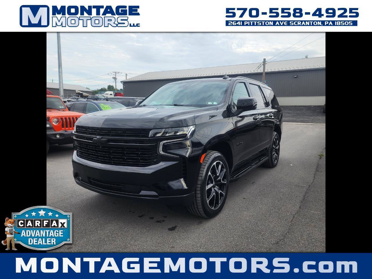 Used 2021 Chevrolet Tahoe RST w/ Luxury Package AWD/4WD image 1