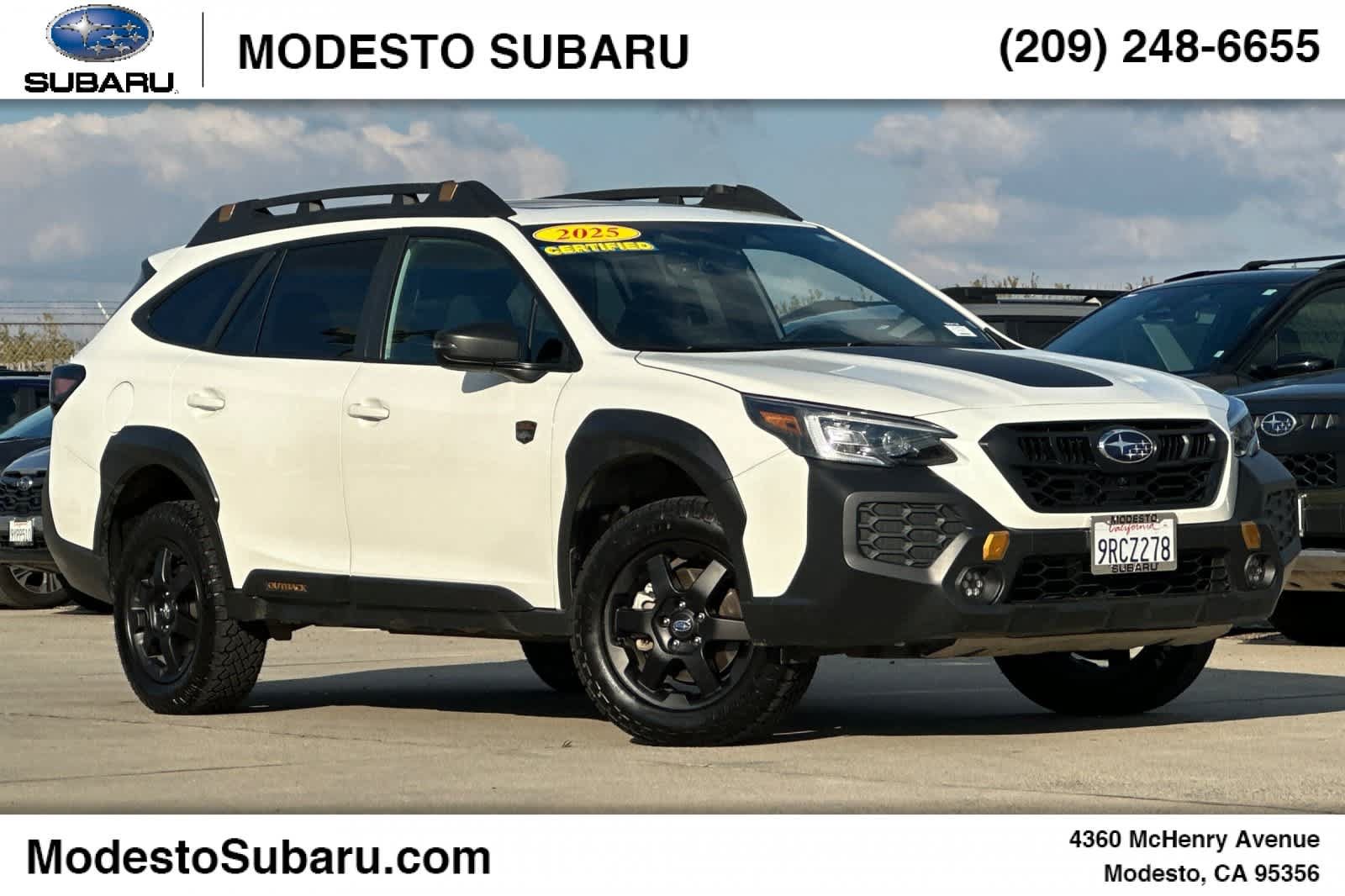 Certified 2025 Subaru Outback Wilderness AWD/4WD image 1