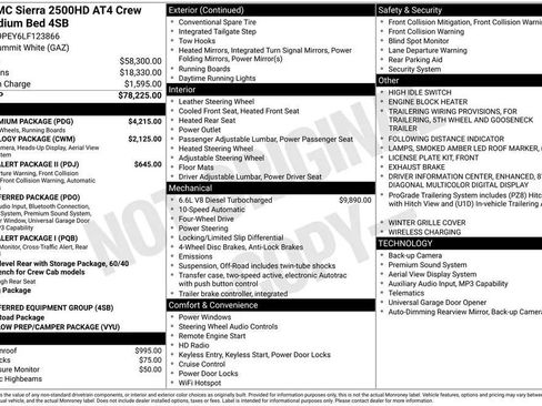 Used 2020 GMC Sierra 2500 AT4 w/ AT4 Premium Package image 1