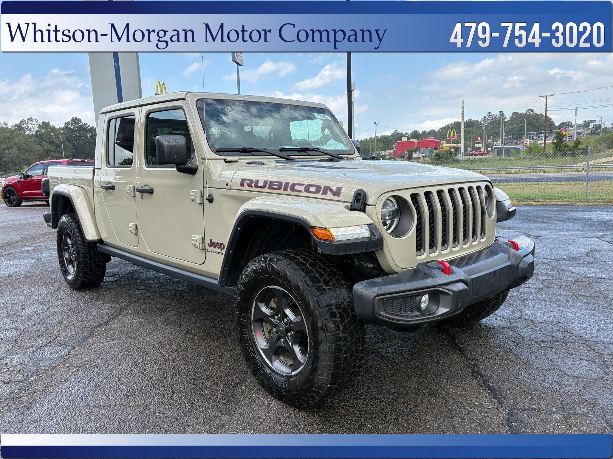 Used 2022 Jeep Gladiator Rubicon w/ LED Lighting Group AWD/4WD image 3
