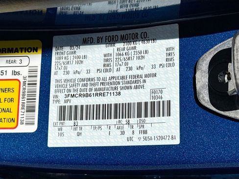 Used 2024 Ford Bronco Sport Big Bend AWD/4WD image 23