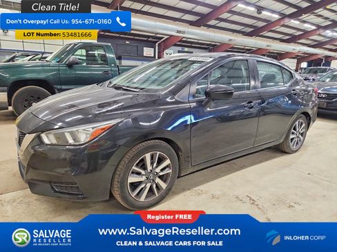 Used 2020 Nissan Versa SV FWD image 1