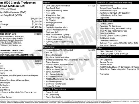 Used 2022 RAM 1500 Tradesman w/ Electronics Group AWD/4WD image 11