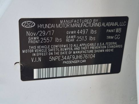 Used 2018 Hyundai Sonata Limited w/ Limited Ultimate Package 03 FWD image 31
