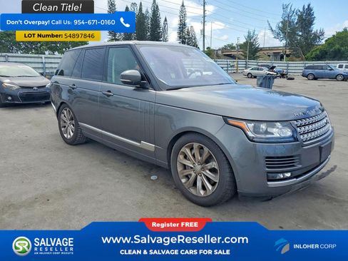 Used 2017 Land Rover Range Rover HSE AWD/4WD image 5