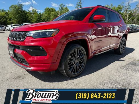 Used 2023 Jeep Compass Limited w/ Elite Group for (Red) Edition AWD/4WD image 1