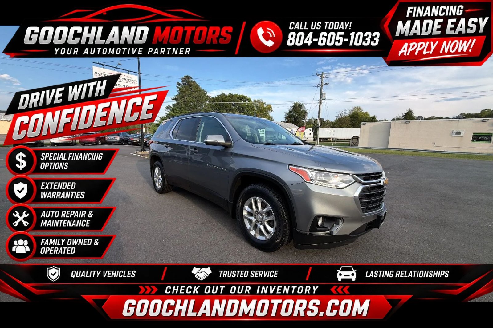 Used 2021 Chevrolet Traverse LT AWD/4WD image 69