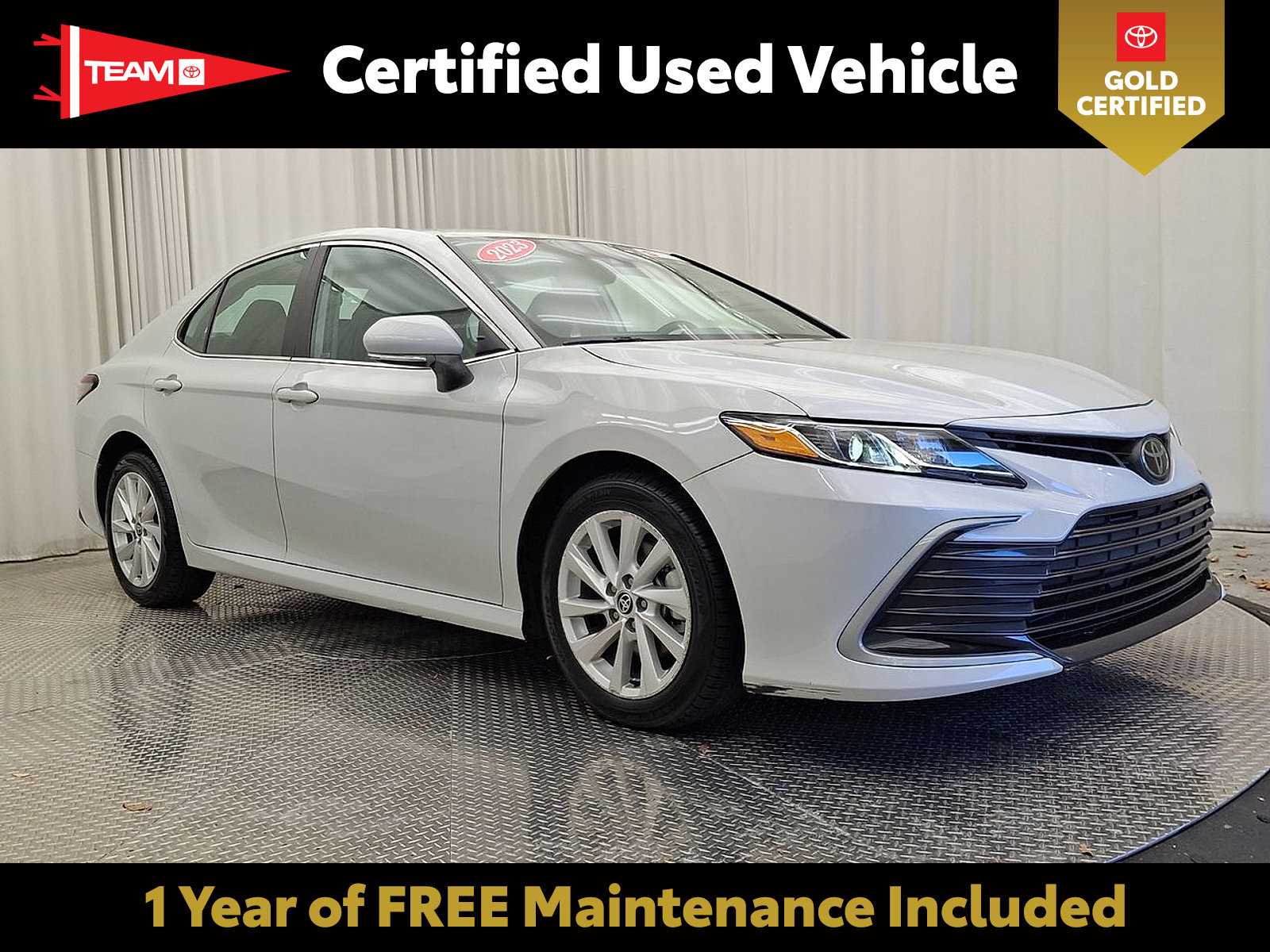 Certified 2023 Toyota Camry LE w/ Cold Weather Package AWD/4WD image 1