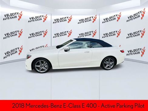 Used 2018 Mercedes-Benz E 400 4MATIC Cabriolet w/ Premium 2 Package (Q02) image 18