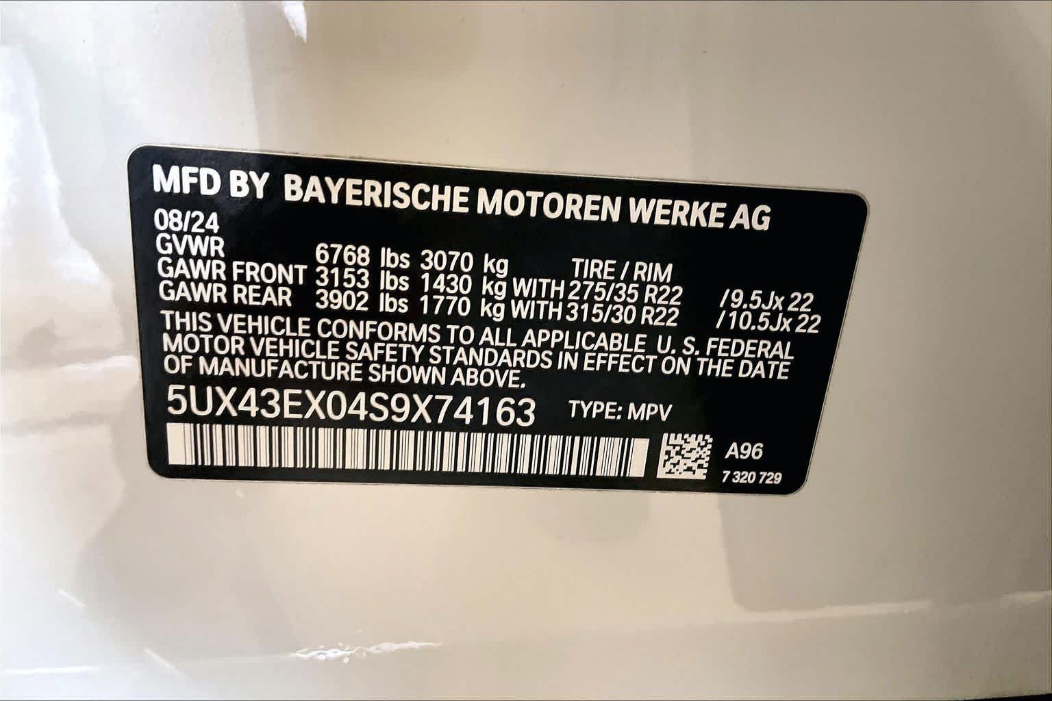 Used 2025 BMW X6 M60i AWD/4WD image 32